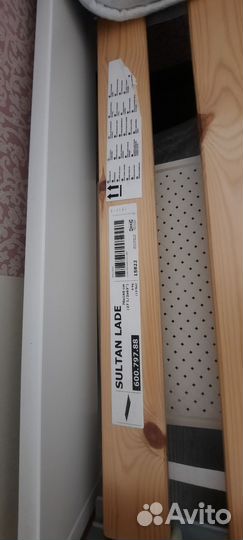 Детская кровать IKEA с матрасом