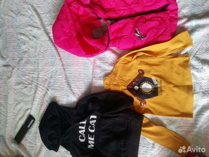 Вещи пакетом на девочку 98