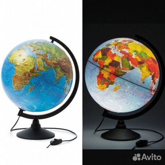 Глобус с подсветкой
