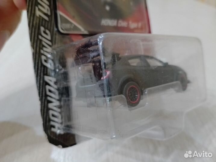 Honda Civic Type R, черный матовый