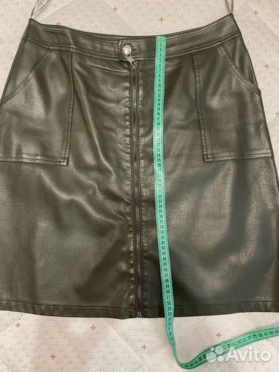Юбка женская кожзам размер 50
