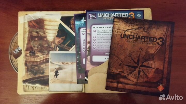 Uncharted 3 Special Edition PS3 (UK версия)