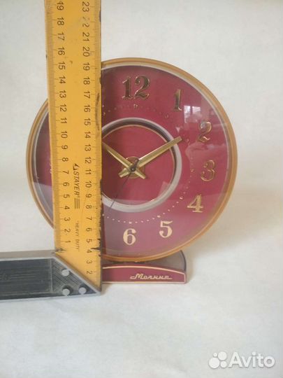 Часы настольные молния СССР