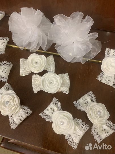 Бантики и заколки к 1 сентября