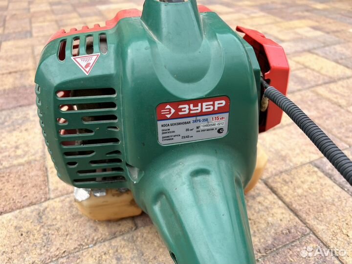 Коса бензиновая зубр/ триммер