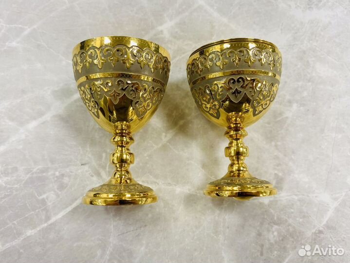 Пасхальное Яйцо Золотистое