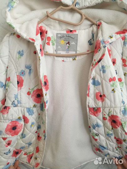 Пальто для девочки демисезонное Mothercare