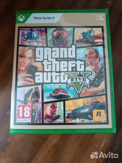 Диск на гта 5 на xbox series x