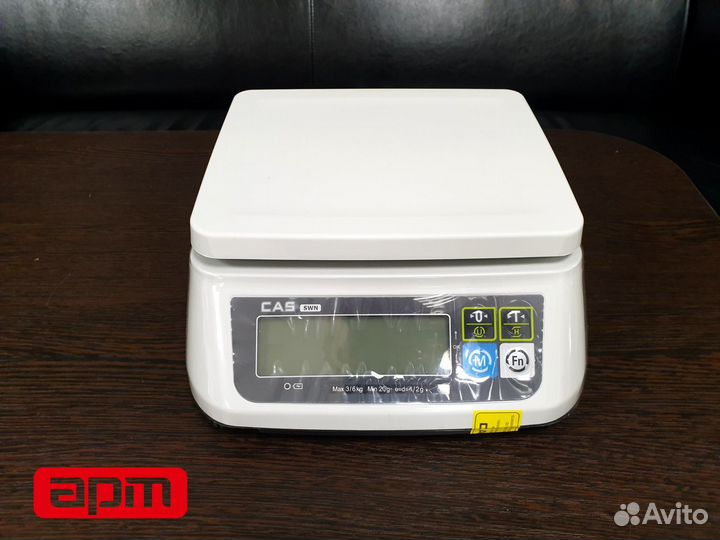 Весы порционные CAS SWN до 3, 6, 15, 30 кг