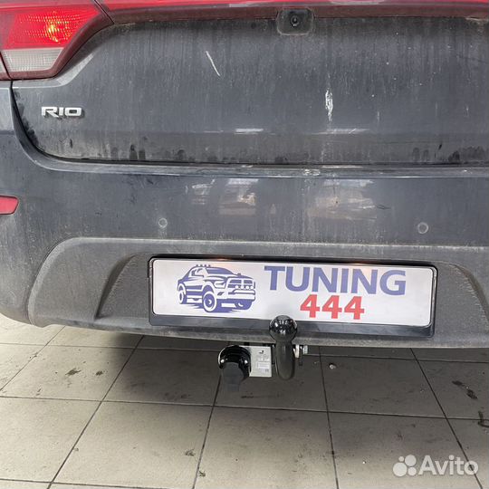 Фаркоп на Hyundai Solaris (Kia Rio)