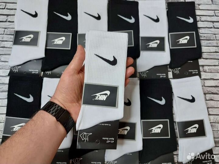 Носки nike высокие