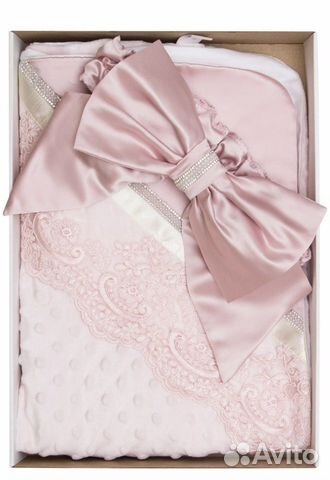 Плед на выписку лето