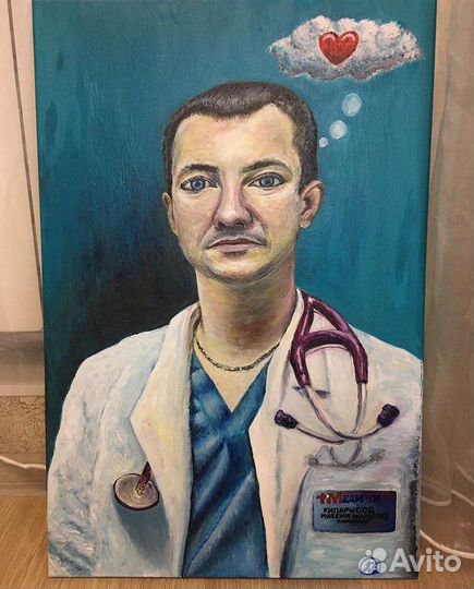 Рисую картины, портреты на заказ