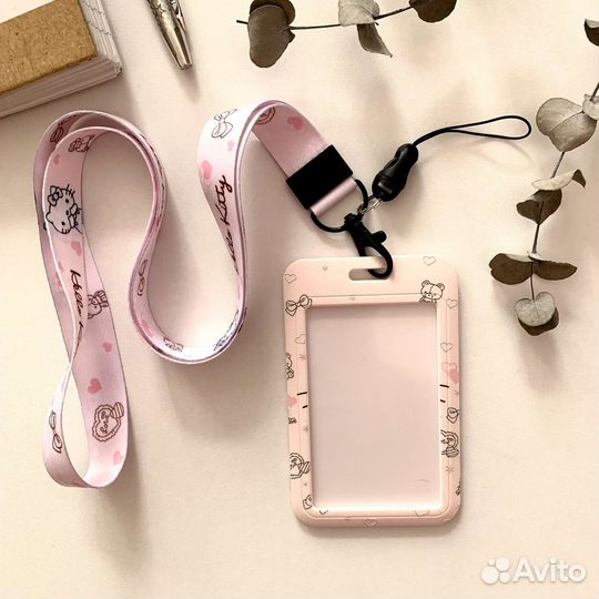 Держатель для школьной карты Hello Kitty