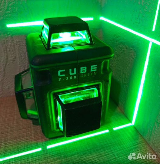 Лазерный уровень Ada cube 3-360 green