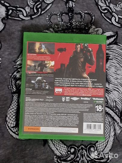 Игра xbox one.Wolfenstein
