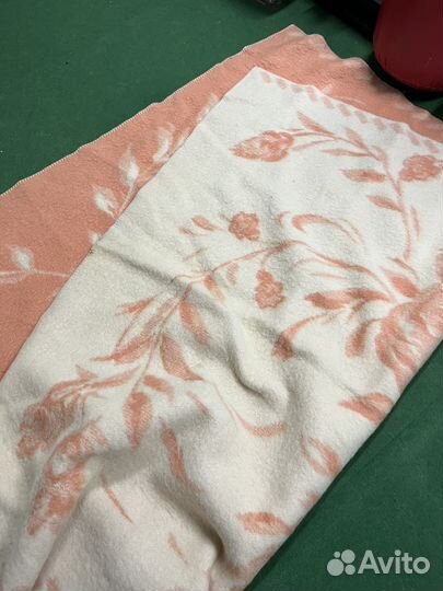 Одеяло шерстяное СССР большое