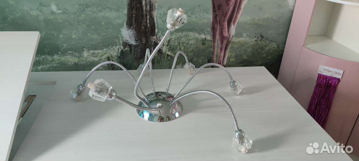 Люстра подвесная потолочная