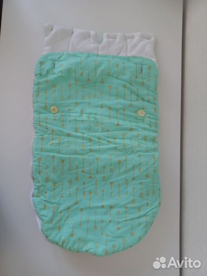 Конверт на выписку для новорожденных зимний