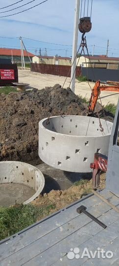 Септик под ключ из жби колец /Канализация