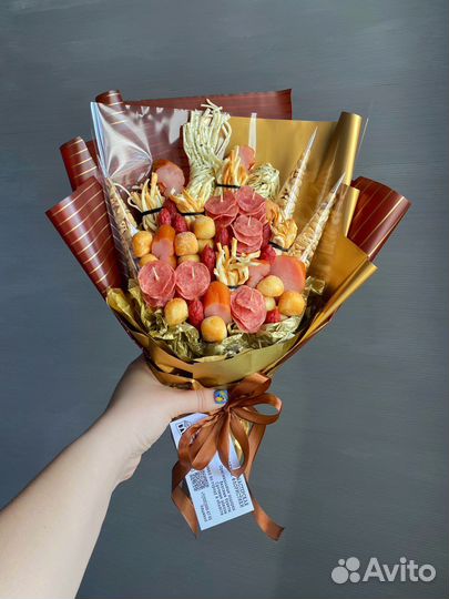 Букет мужской с пивом съедобные