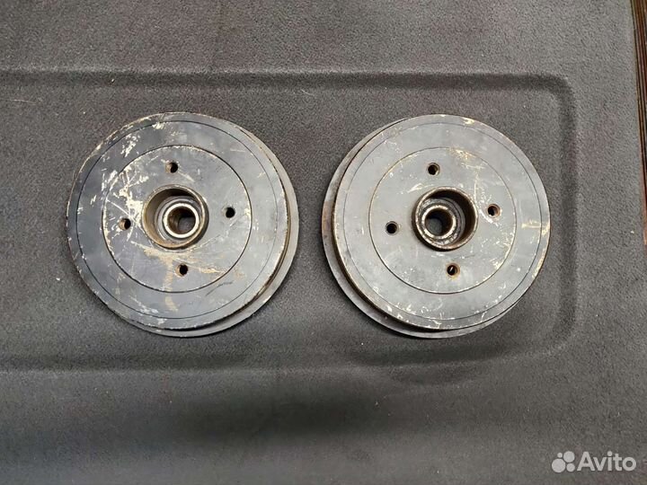 Задние тормозные барабаны на Renault Logan