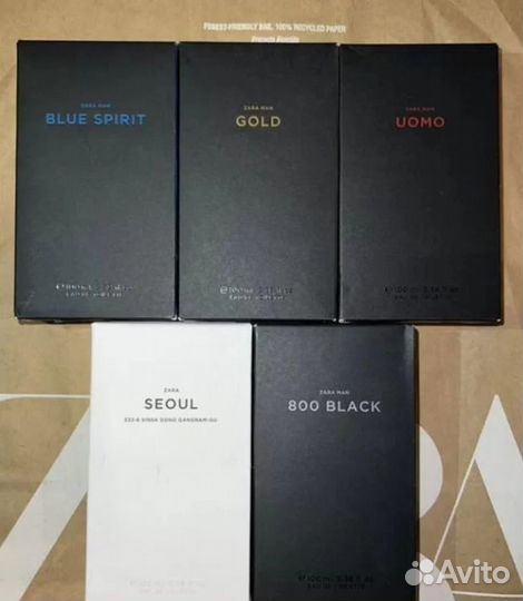 Мужские духи zara