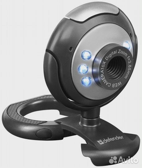 Веб-камера Defender C-110, черно-серый