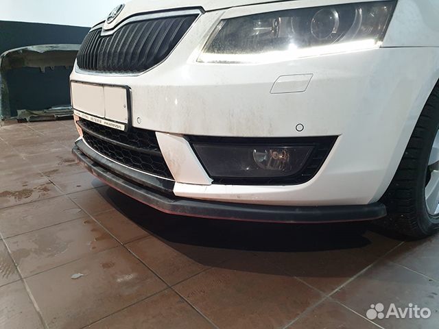 Сплиттер Skoda Octavia A7