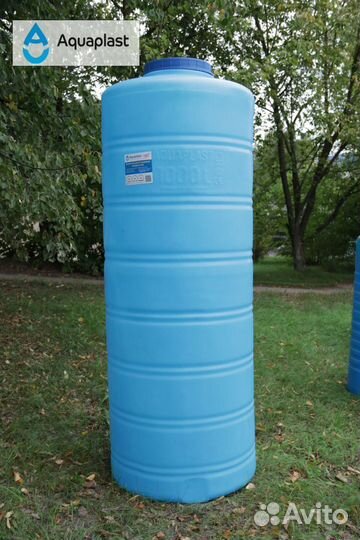 Бак непаянный 1 куб для жидкости