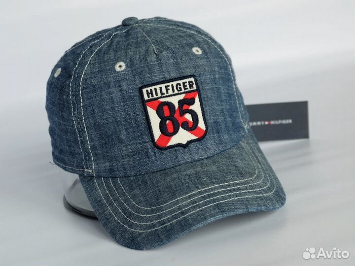 Джинсовая бейсболка 