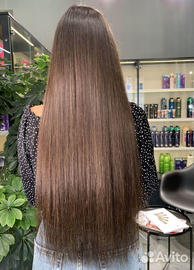 Наращивание натуральных волос