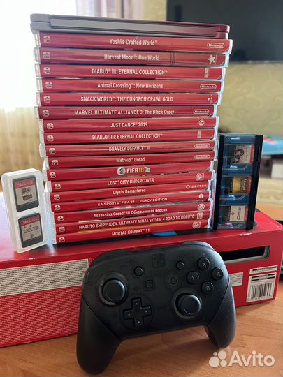 Игры для nintendo switch / mario /чехол