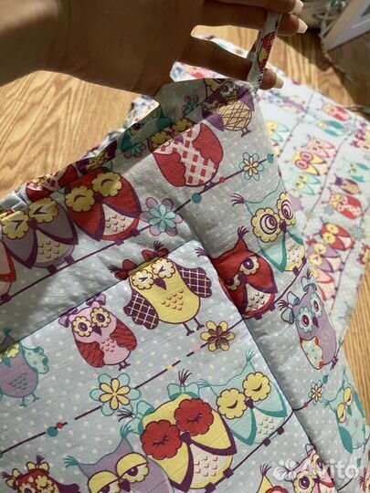 Бортики для детской кровати подушки