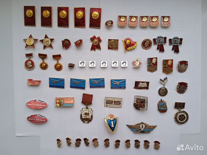 Значки СССР и гдр