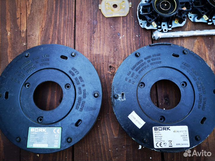 Чайник электрический Bork на запчасти