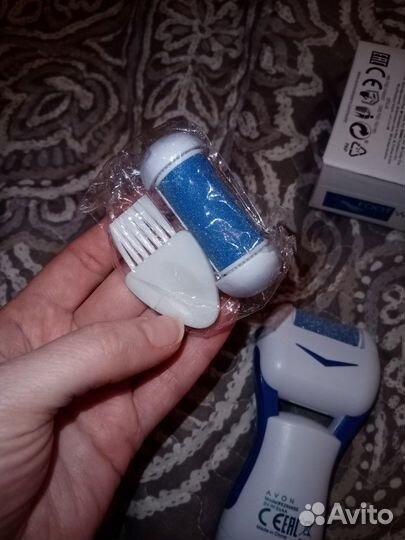 Новая Пилка Avon электр ролековая для педикюра