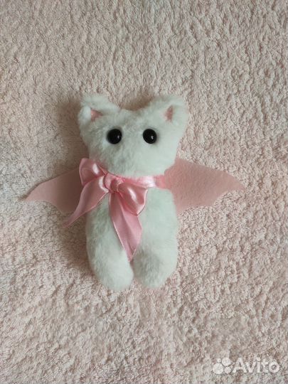 Летучая мышка мягкая игрушка