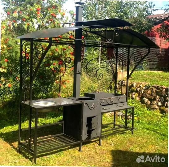 Мангал кованный