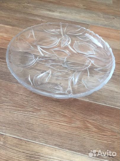 Блюдо для фруктов (фруктовница ),хрусталь