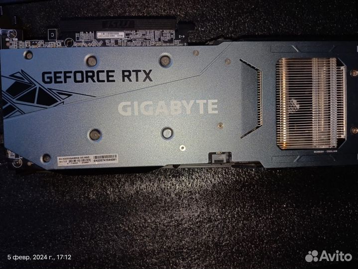 Видеокарта rtx3050