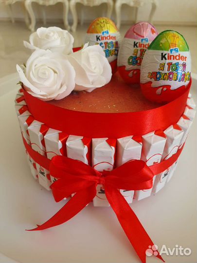 Торт из киндеров