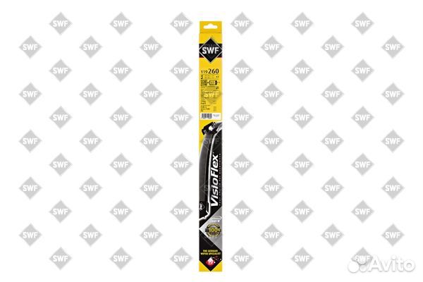 Щетки стеклоочистителя бескаркасные 600/380мм