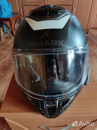 Мотошлем shark spartan RS black MAT L