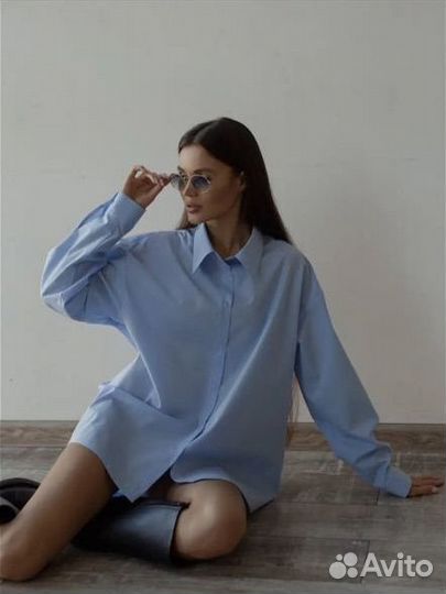 Рубашка оверсайз