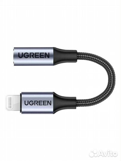 Аудио адаптер Lightning-AUX Jack 3.5 mm