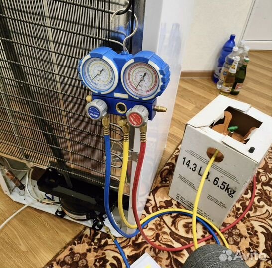 Обслуживание сплит систем, ремонт холодильников