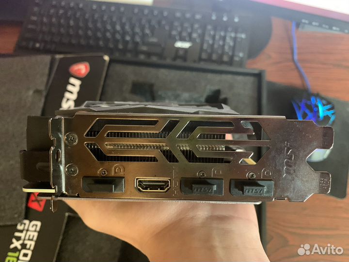 Видеокарта gtx 1660 ti 6gb gaming x