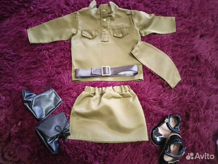 Детская военная форма для девочки