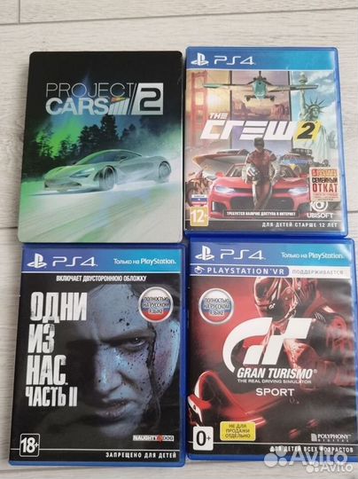 Игры для приставок ps4